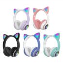 Fones de ouvido de orelha de gato