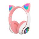 Fones de ouvido de orelha de gato