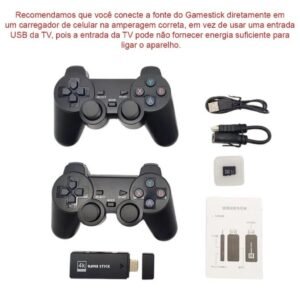 Controle de jogo 4K