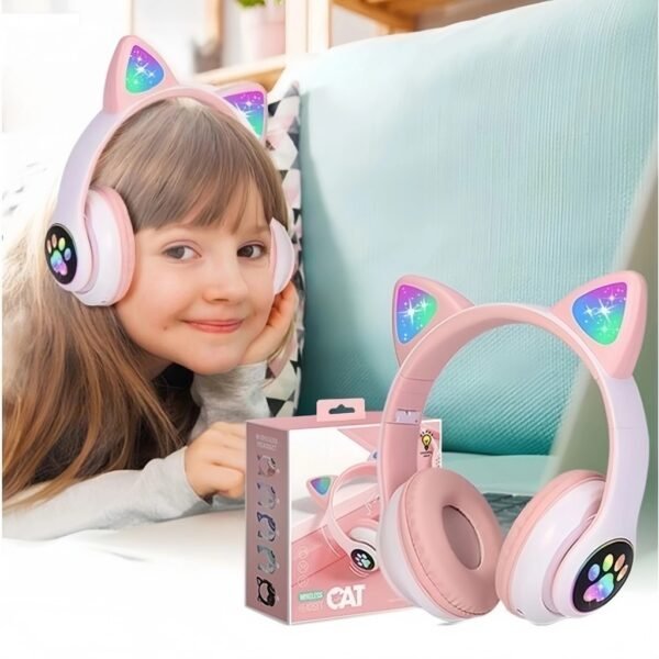 Fones de ouvido de orelha de gato - Image 3