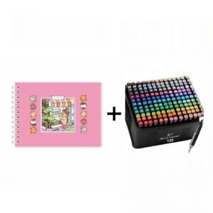 Livros de colorir e marcadores Bobbie Goods