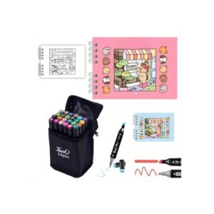 Livros de colorir e marcadores Bobbie Goods