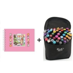 Livros de colorir e marcadores Bobbie Goods