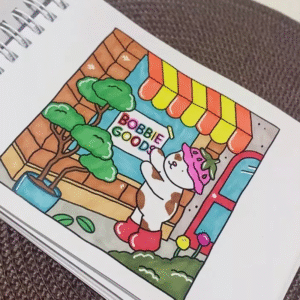 Livro de colorir Bobbie Goods