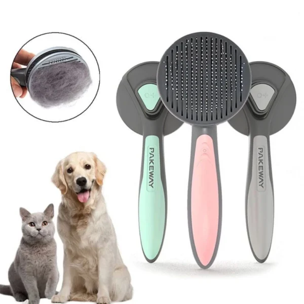 Escova para remoção de pelos de animais
