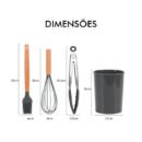 Utensílios de cozinha 12 peças
