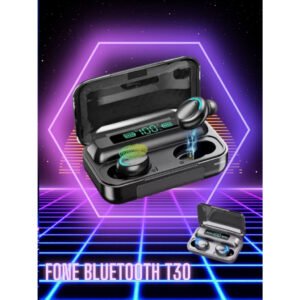 Fone de ouvido estéreo sem fio Bluetooth T30