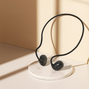 Fone de ouvido bluetooth sem fio de condução óssea