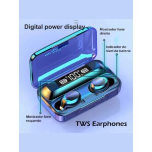 Fone de ouvido estéreo sem fio Bluetooth T30