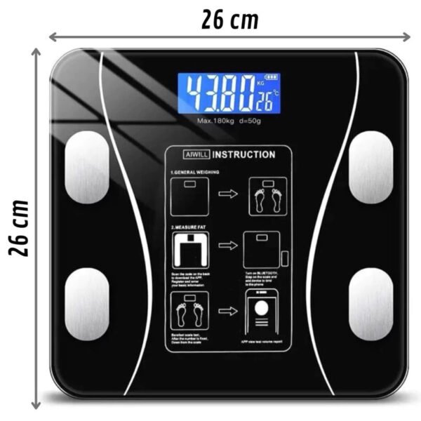 Balança digital eletrônica até 180 kg - Image 4