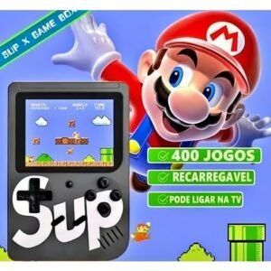 Console single-player com 400 jogos