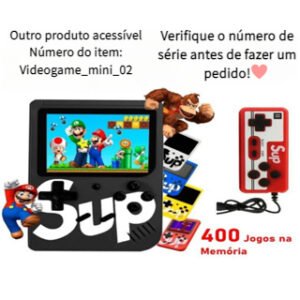 Controle SNES 2 com 620 jogos originais