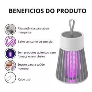 Lâmpada mata mosquitos