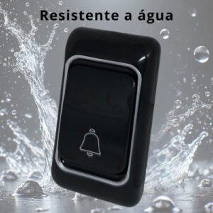 Campainha sem fio alimentada por bateria
