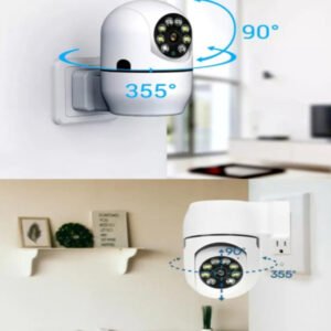 Câmera de vigilância Wi-Fi | Rotação 360° | Função de visão noturna