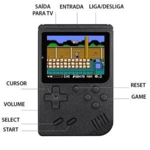 Console single-player com 400 jogos