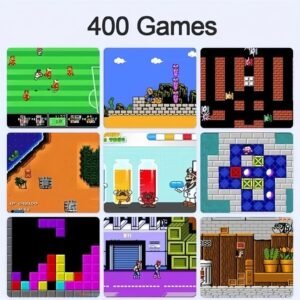 Console single-player com 400 jogos