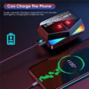 Fone de ouvido Bluetooth à prova d'água com cancelamento de ruído
