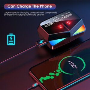 Fone de ouvido Bluetooth à prova d'água com cancelamento de ruído