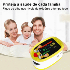 Oxímetro de clipe de dedo