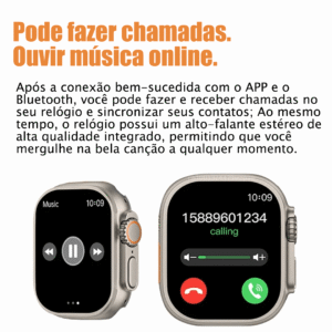 Relógio inteligente T900 Ultra
