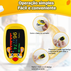 Oxímetro de clipe de dedo