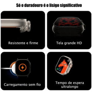 Relógio inteligente T900 Ultra