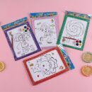 Livro de rabiscos para pintura infantil