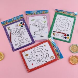 Livro de rabiscos para pintura infantil