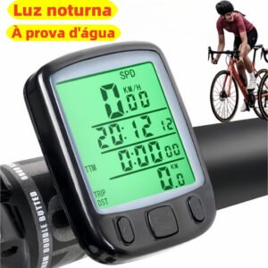 Velocímetro de bicicleta Cronômetro