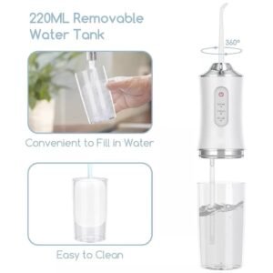 Irrigador oral recarregável