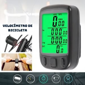 Velocímetro de bicicleta Cronômetro
