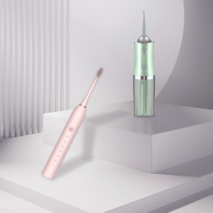 Irrigador oral + escova de dentes elétrica