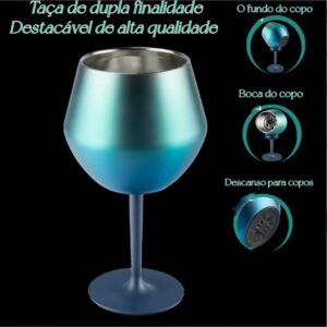 Copo de coquetel 2 em 1