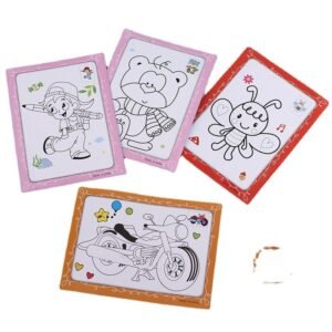 Livro de rabiscos para pintura infantil