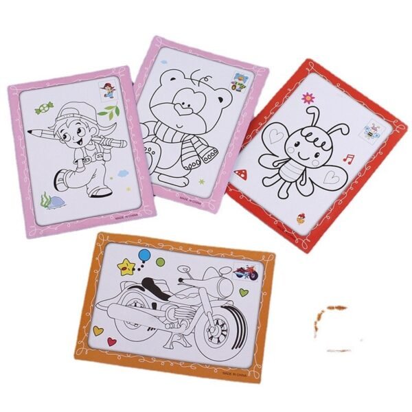 Livro de rabiscos para pintura infantil - Image 4