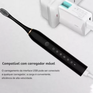 Escova de dentes elétrica IPX7