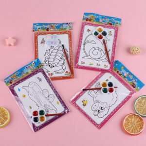 Livro de rabiscos para pintura infantil