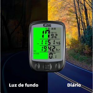 Velocímetro de bicicleta Cronômetro