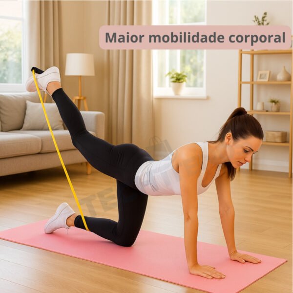 Faixa elástica + corda de resistência - Image 7