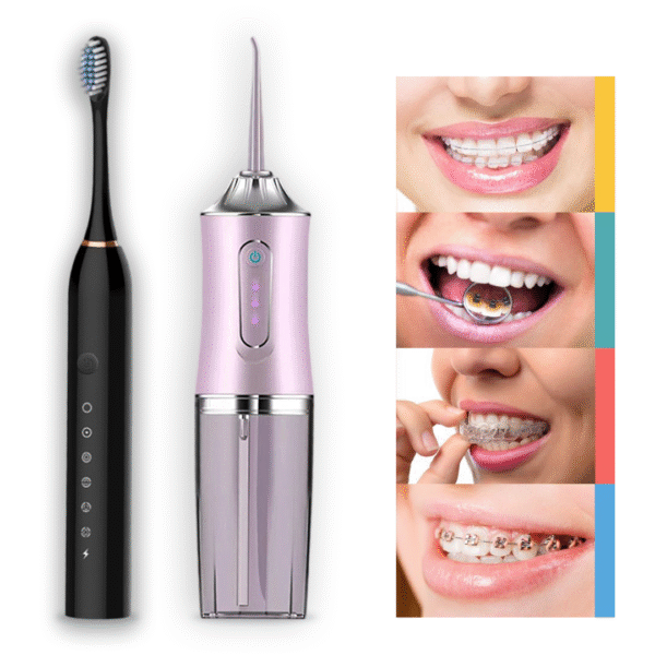 Irrigador oral + escova de dentes elétrica - Image 8