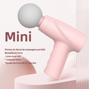 Mini pistola elétrica de massagem muscular